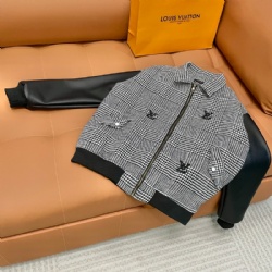 Louis Vuitton Lambskin Baseball Jacket Coat