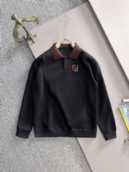 Fendi Collar Hoodie Long Sleeve