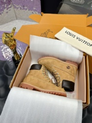 LV x Timberland Ankle Boots Short Boots Collaboration Collection