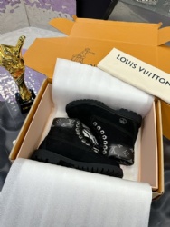 LV x Timberland Ankle Boots Short Boots Collaboration Collection